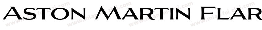 Aston Martin Flare Medium字体转换
